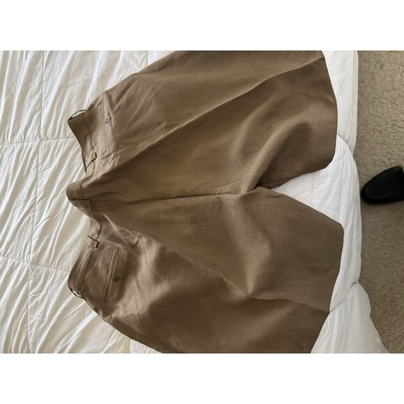 Polo Ralph Lauren 100% linen shorts men Size 42 - Picture 3 of 4